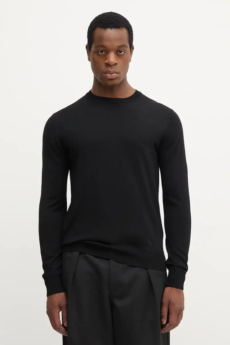 maglione uomo colore beige 8N1M42 1M67Z Nero