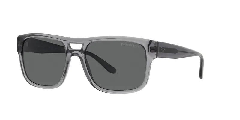 Occhiali da sole EA4197F TRASPARENT GREY GREY Lente 57 [Emporio Armani] Montatura/DARK miniatura 3