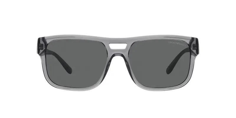 Occhiali da sole EA4197F TRASPARENT GREY GREY Lente 57 [Emporio Armani] Montatura/DARK