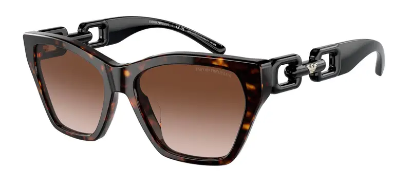Occhiali da sole EA4203U MARRONE HAVANA LUCIDO Lente 55 [EMPORIO ARMANI] Montatura/SFUMATA