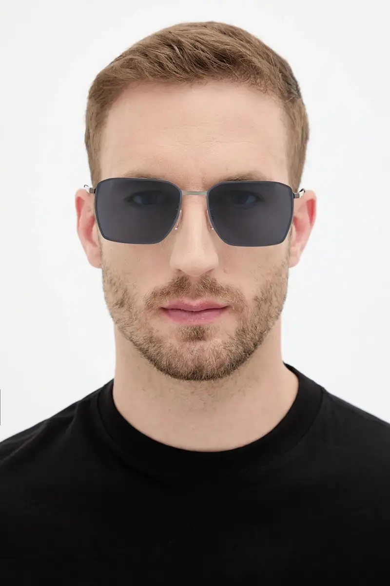 Emporio Armani Occhiali da sole Uomo Blu 3766940 miniatura 5