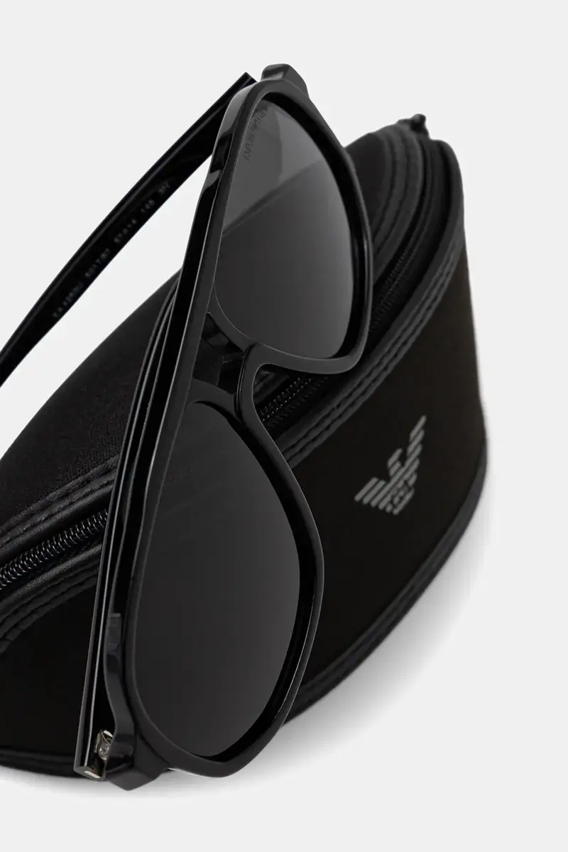 Emporio Armani Occhiali da sole Uomo Nero 3777682 miniatura 4