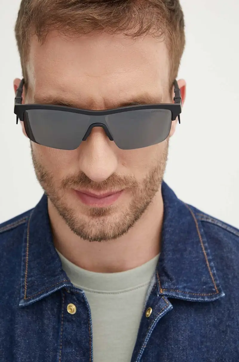 Emporio Armani Occhiali da sole Uomo Nero 3149815 miniatura 2