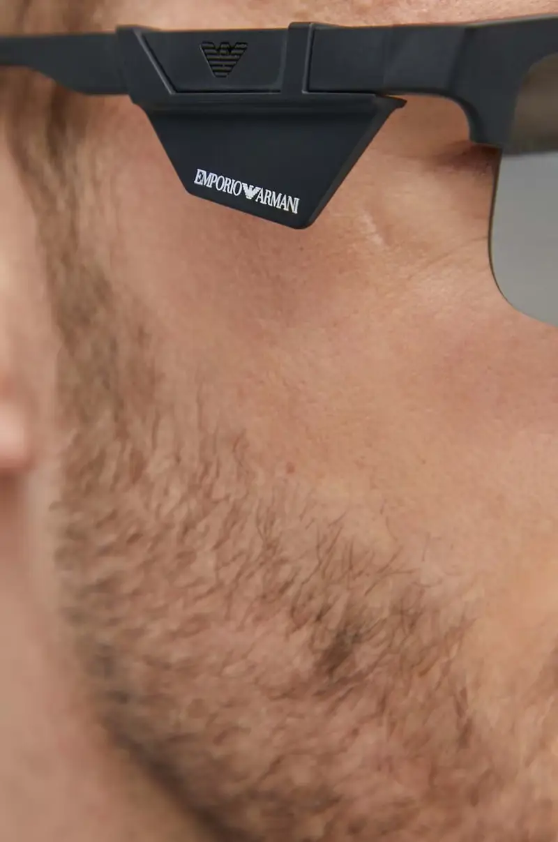 Emporio Armani Occhiali da sole Uomo Nero 3149815 miniatura 3