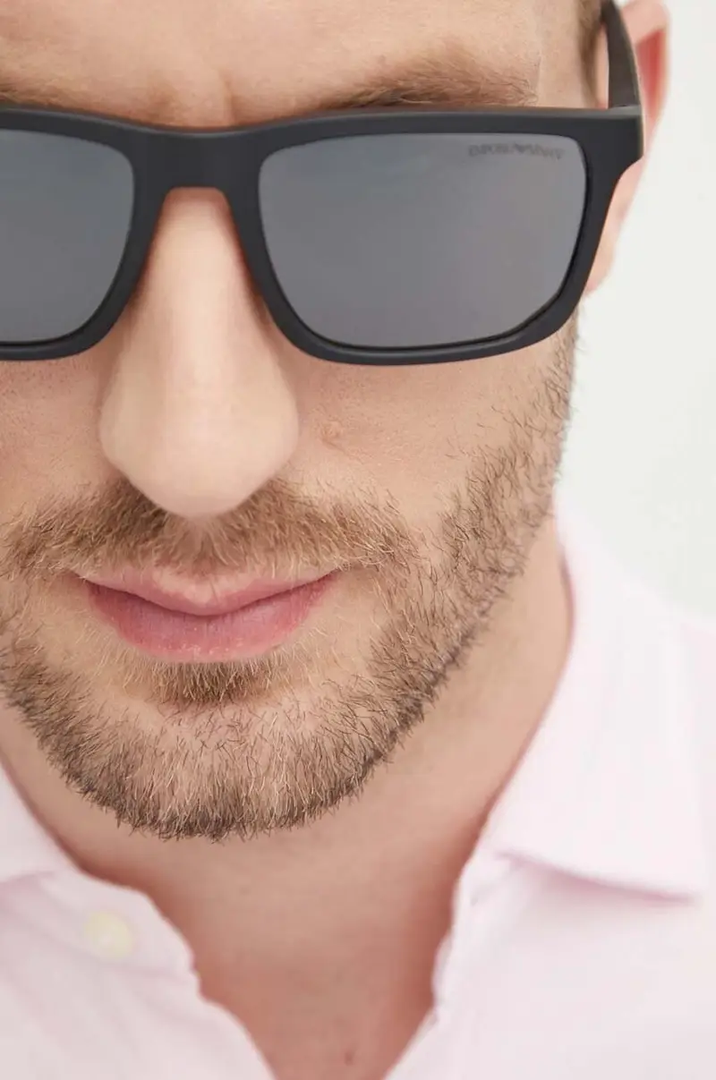 Emporio Armani Occhiali da sole Uomo Nero 3262129 miniatura 2