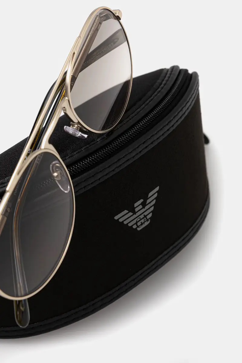 Emporio Armani Occhiali da sole Uomo Giallo 3779086 miniatura 4