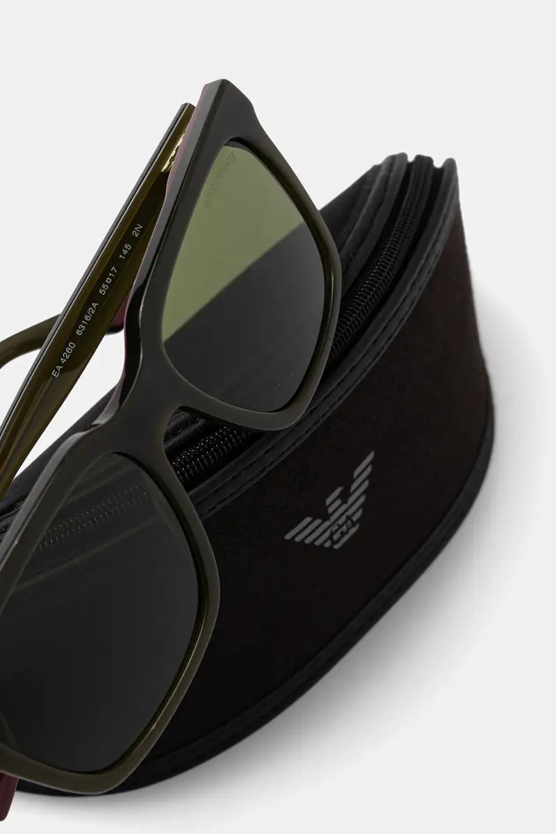 Emporio Armani Occhiali da sole Uomo Verde 3781384 miniatura 4