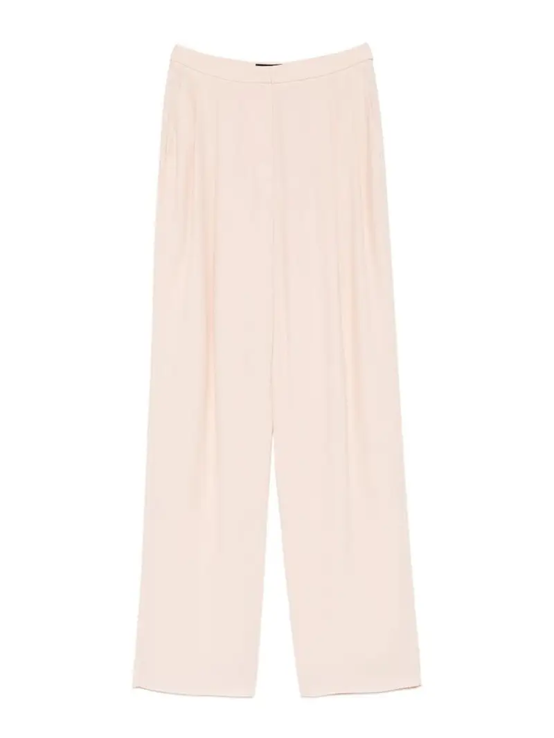 Pantaloni a gamba larga Rosa Chiaro