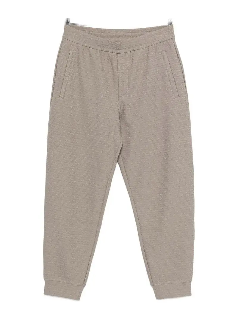 Pantaloni della tuta in misto cotone Grigio