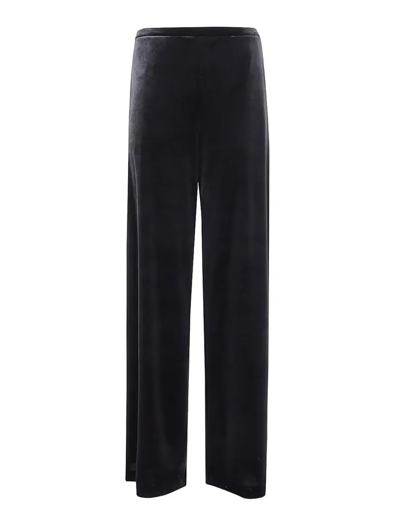 Pantaloni di velluto Nero