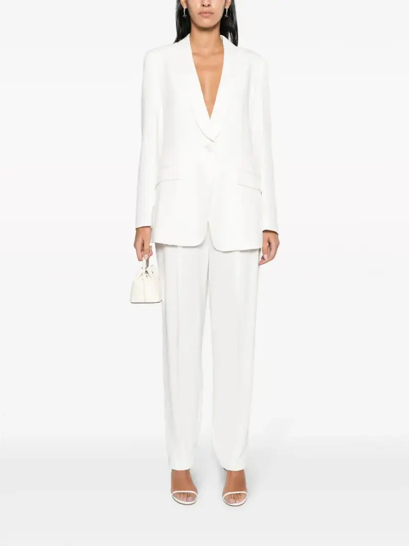 pantaloni emporio armani BIANCO miniatura 3