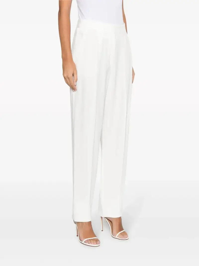 pantaloni emporio armani BIANCO