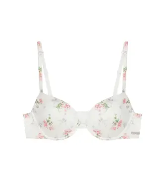 per donna EW000379_AF19035 Delicato reggiseno bianco (90B), Homewear, Poliamide