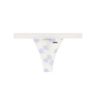 per donna EW000397_AF19040 Perizoma a quadretti beige (XS), Homewear, Poliamide Blu