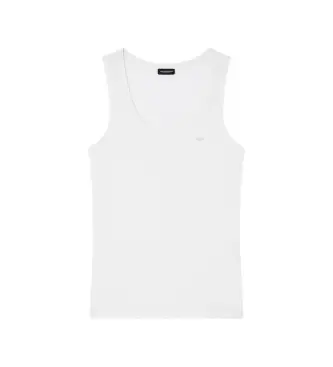 per donna EW000407_AF19024 Maglietta bianca Essential Studs (M), Bianco, Homewear, Viscosa, Senza maniche / cinghie