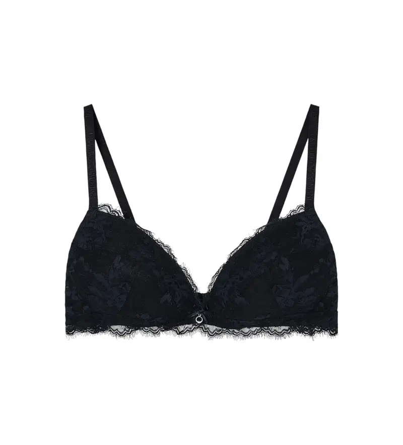 per donna. EW000437_AF15359 Reggiseno nero Triangle Eternal (L), Homewear, Poliamide