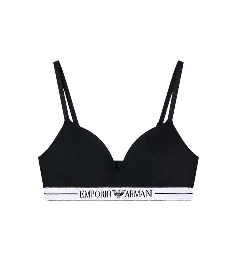 per donna. EW000442_AF10881 Reggiseno a triangolo imbottito nero (L), Homewear, Cotone