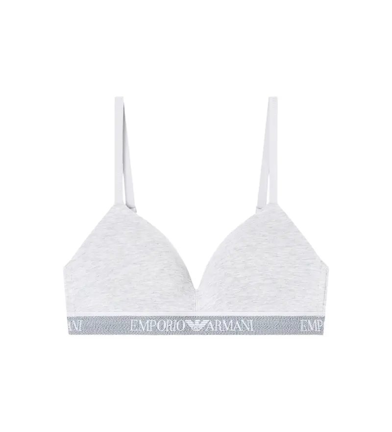 per donna EW000442_AF15345 Reggiseno a triangolo imbottito grigio (L), Homewear, Cotone