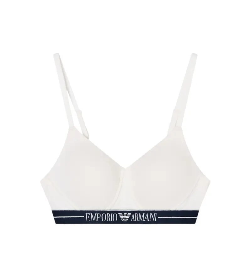per donna EW000443_AF10881 Reggiseno imbottito bianco morbido (L), Homewear, Cotone