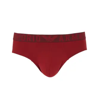 per uomo EM000229_AF14983 Slip in microfibra bordeaux Essential (L), Rosso, Casual, Poliamide, Elastan