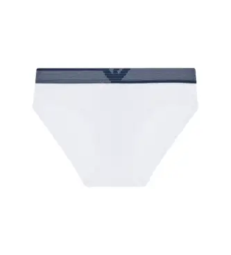 per uomo EM000233_AF18895 Slip elasticizzati in piquet bianco (S), Homewear, Modal