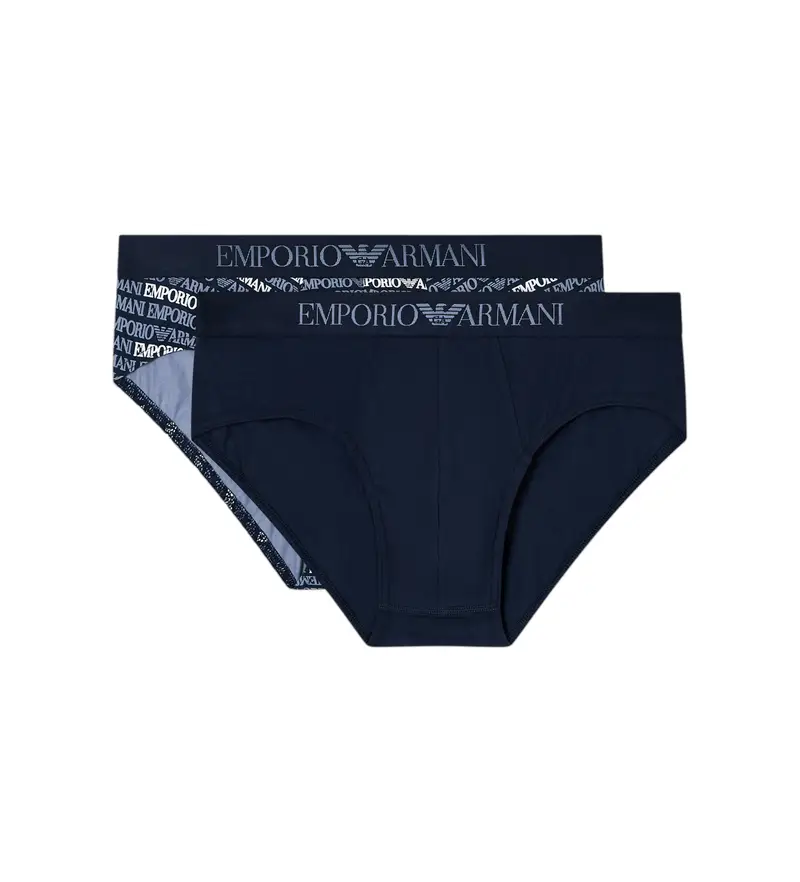 Emporio Armani Slip Uomo Blu 4138549