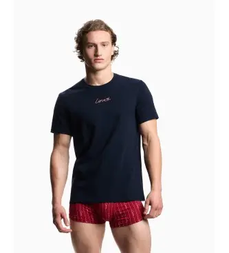 per uomo EM000377_AF19049 Maglietta blu per San Valentino (XL), Casual, Cotone, Manica corta