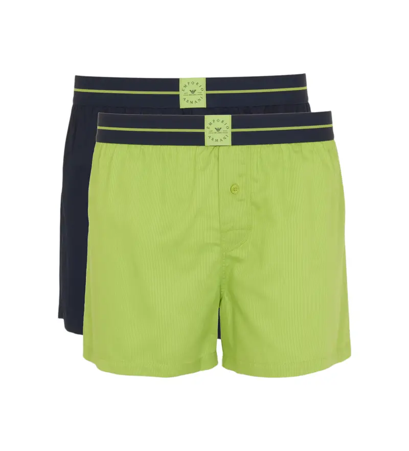 Emporio Armani Boxer Uomo Verde 4138541