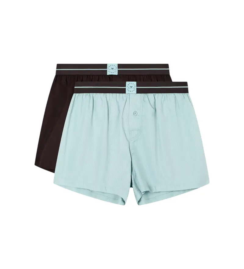 Emporio Armani Boxer Uomo Marrone 4138539