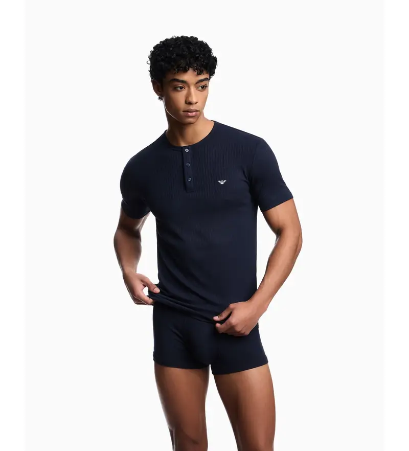 Emporio Armani T-shirt Uomo Blu 4044160