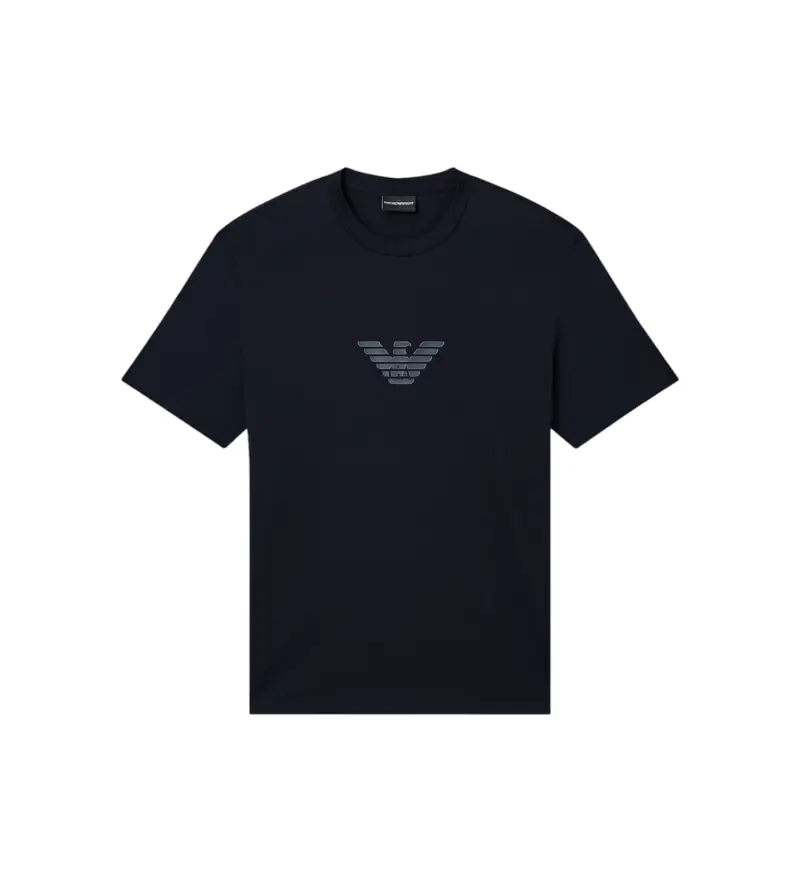 per uomo EM004583_AF13669 Maglietta in cotone Pima blu navy (S), Casual, Manica corta