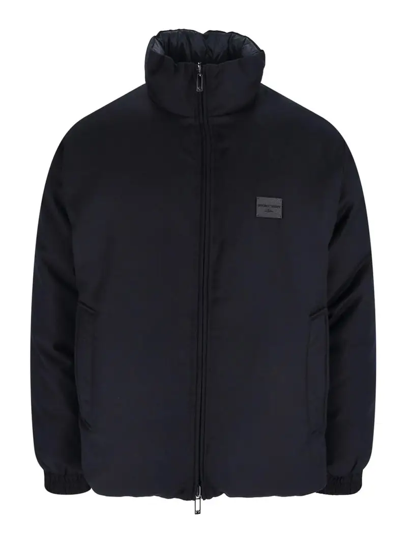 Piumino Reversibile Nero