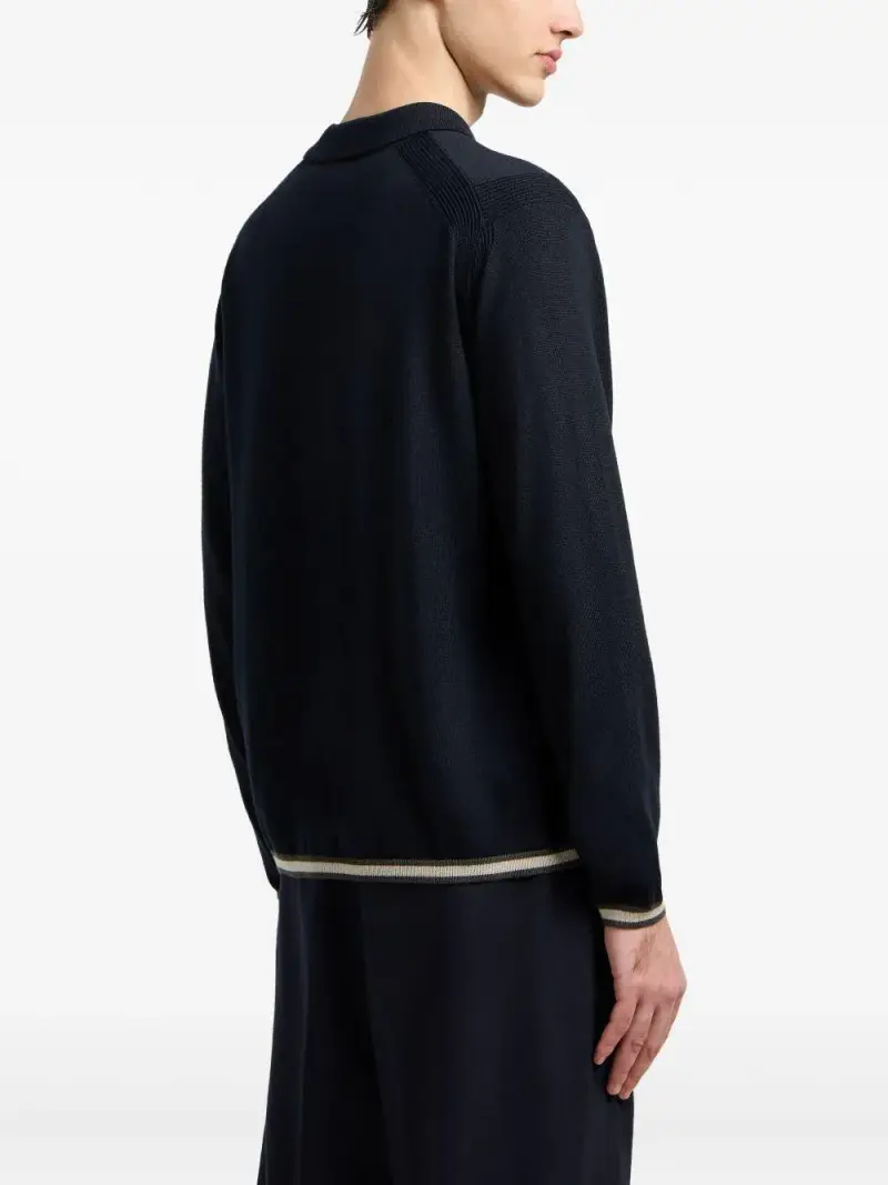 Emporio Armani Polo Blu 4015792 miniatura 3