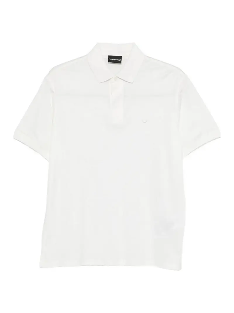 Polo in cotone Bianco
