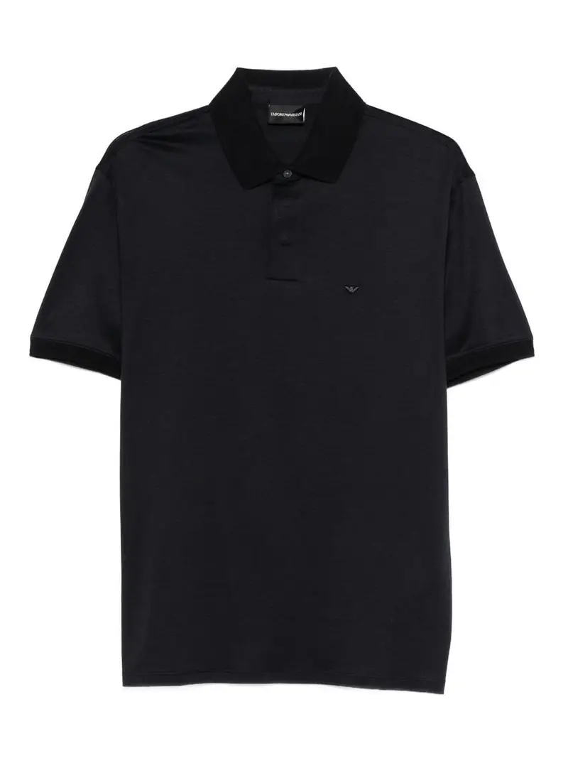 Polo in cotone Blu