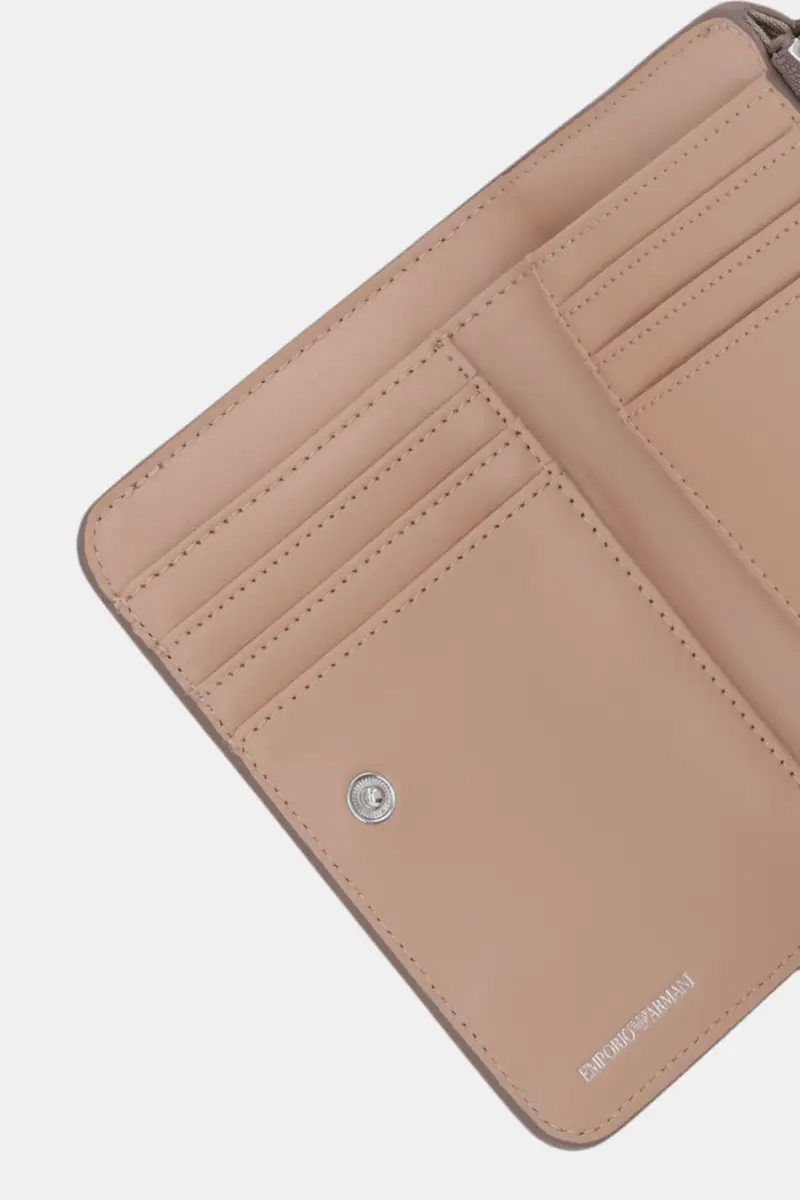 portafoglio donna colore nero EW000369 AF11953 Marrone miniatura 4