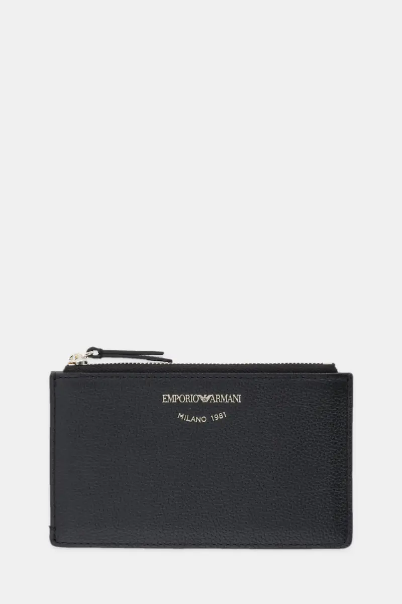 portafoglio in pelle donna colore nero EW003035 AF19568