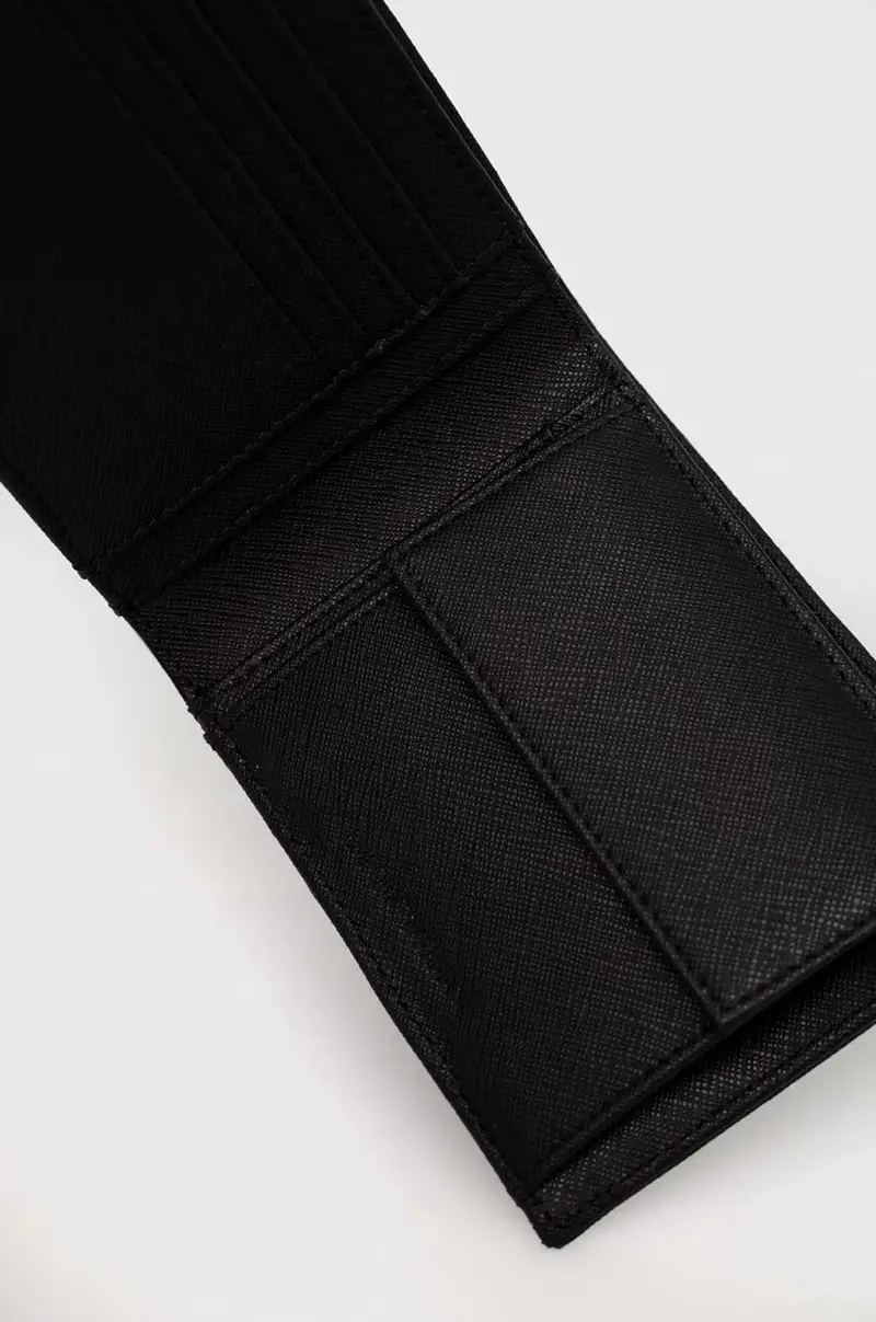 portafoglio uomo Nero miniatura 3