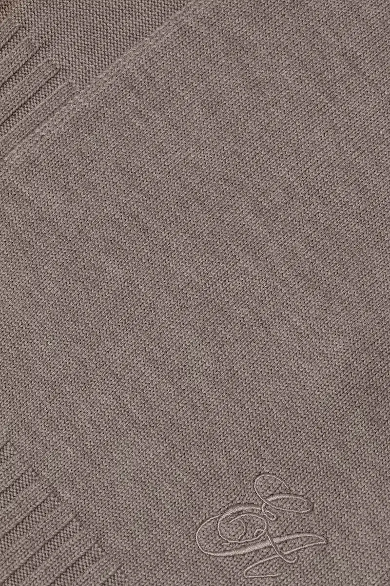 sciarpa in lana donna colore beige EW003130 AF19981 miniatura 3