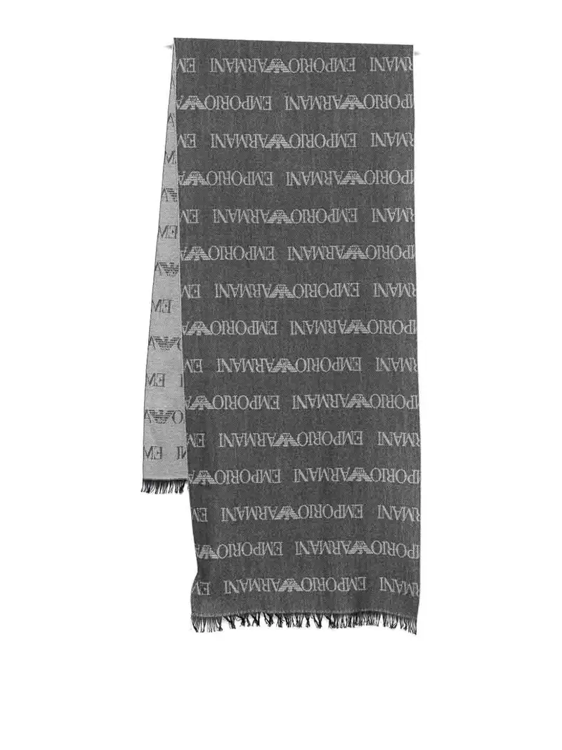 Sciarpa in misto lana Blu