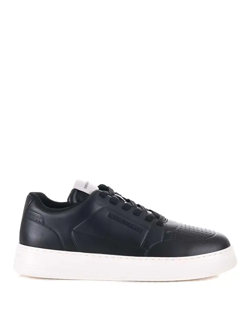 Sneaker in pelle Nero