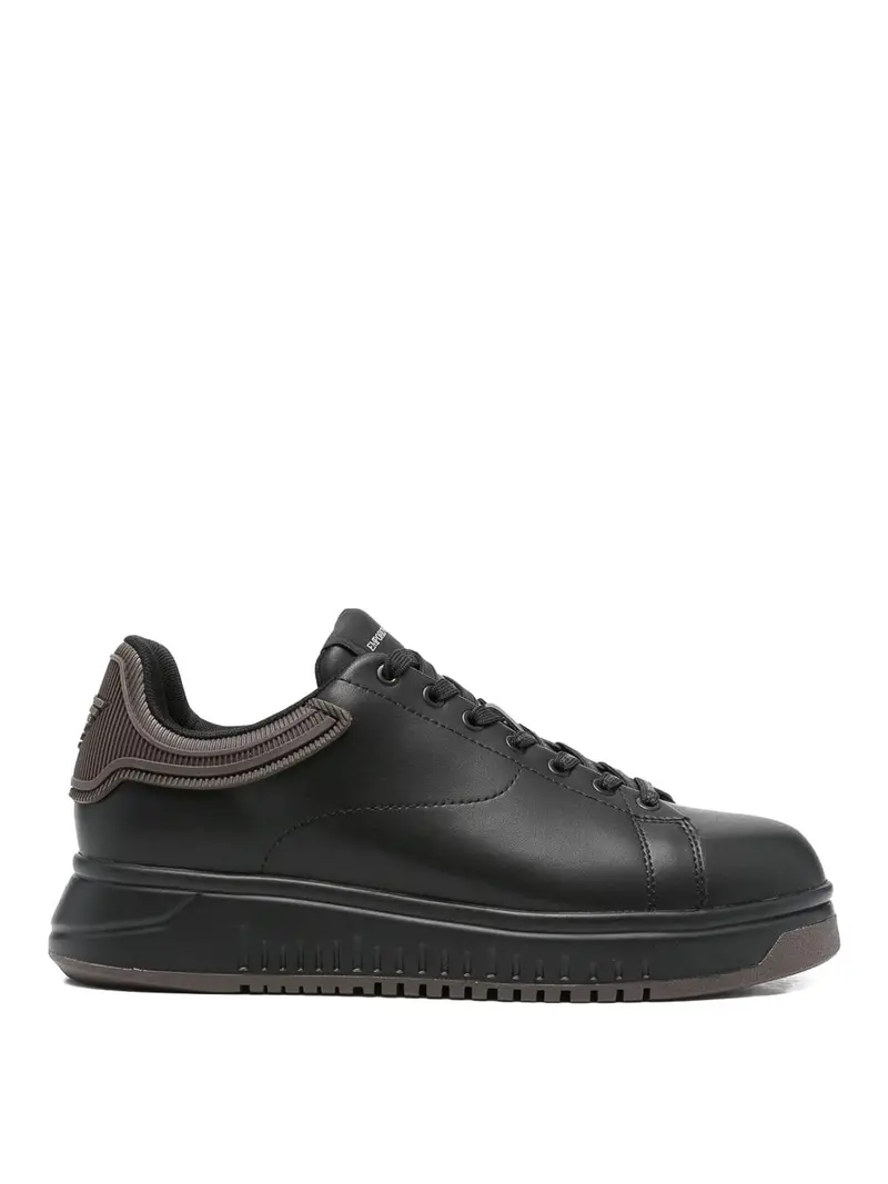 Sneaker in pelle Nero