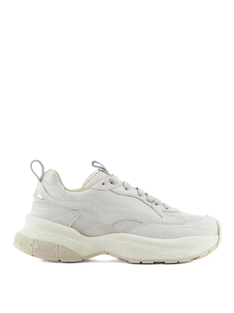 Sneakers in pelle Bianco