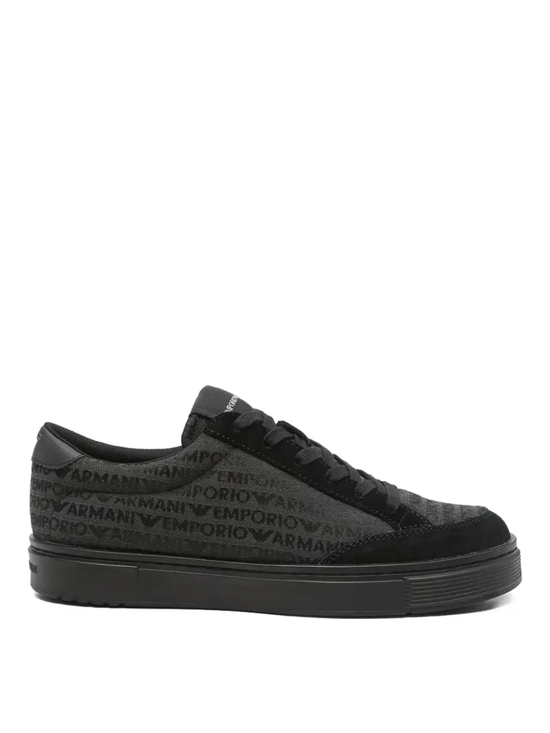 Sneakers in tela Nero