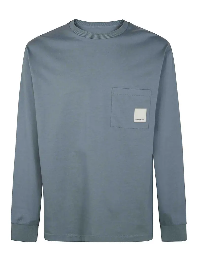 Emporio Armani T-shirt Blu 4067007