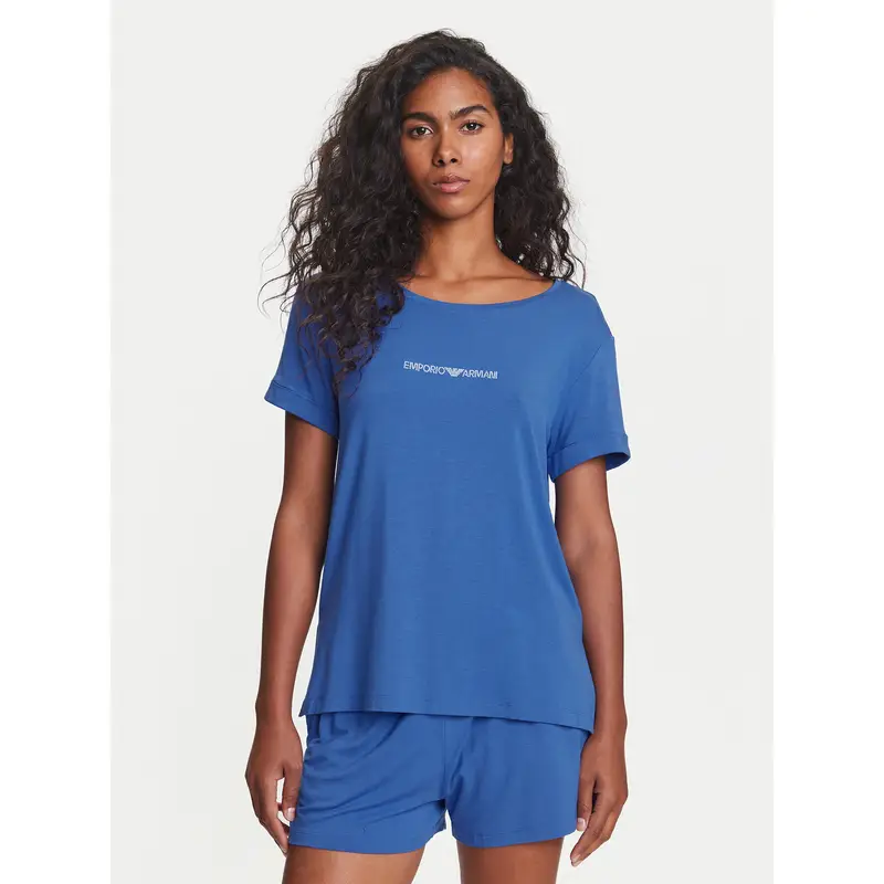 Emporio Armani T-shirt Blu 3216766