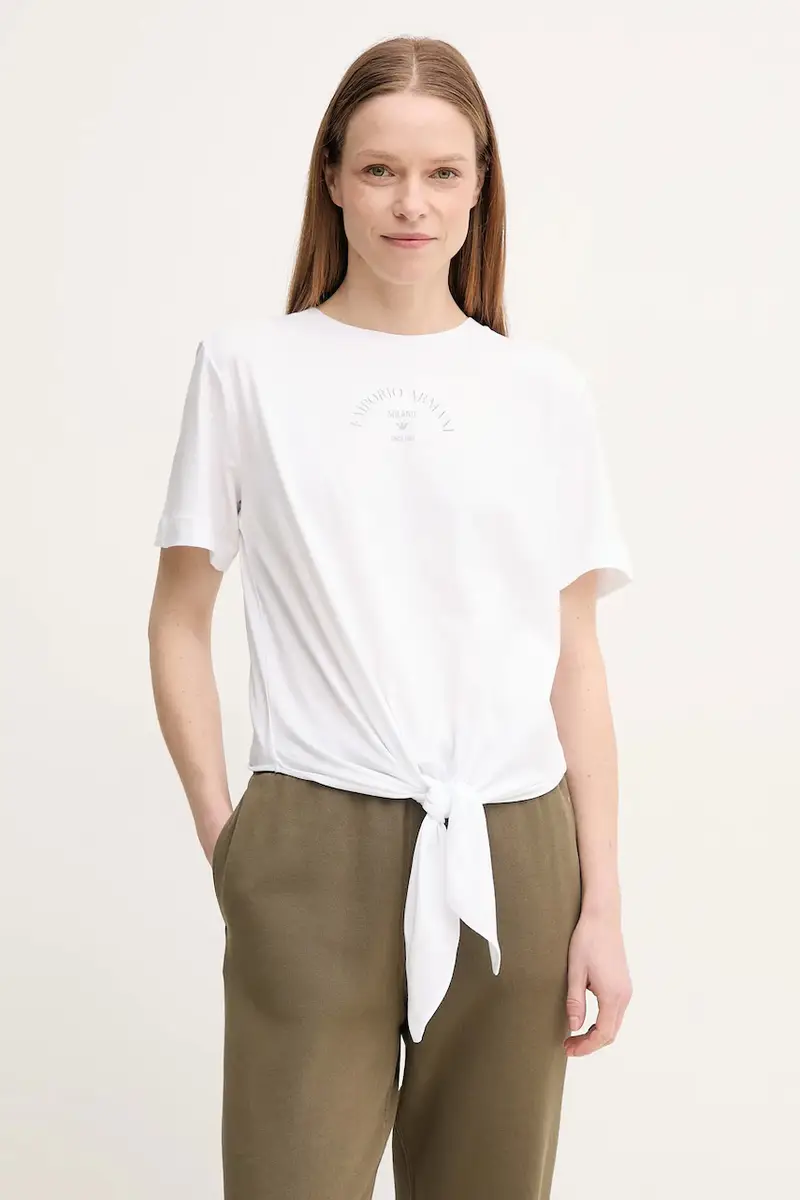 Emporio Armani T-shirt Donna Bianco 3124433