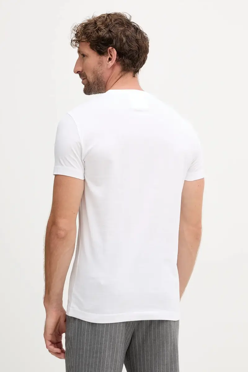Emporio Armani T-shirt Uomo Bianco 3840603 miniatura 3