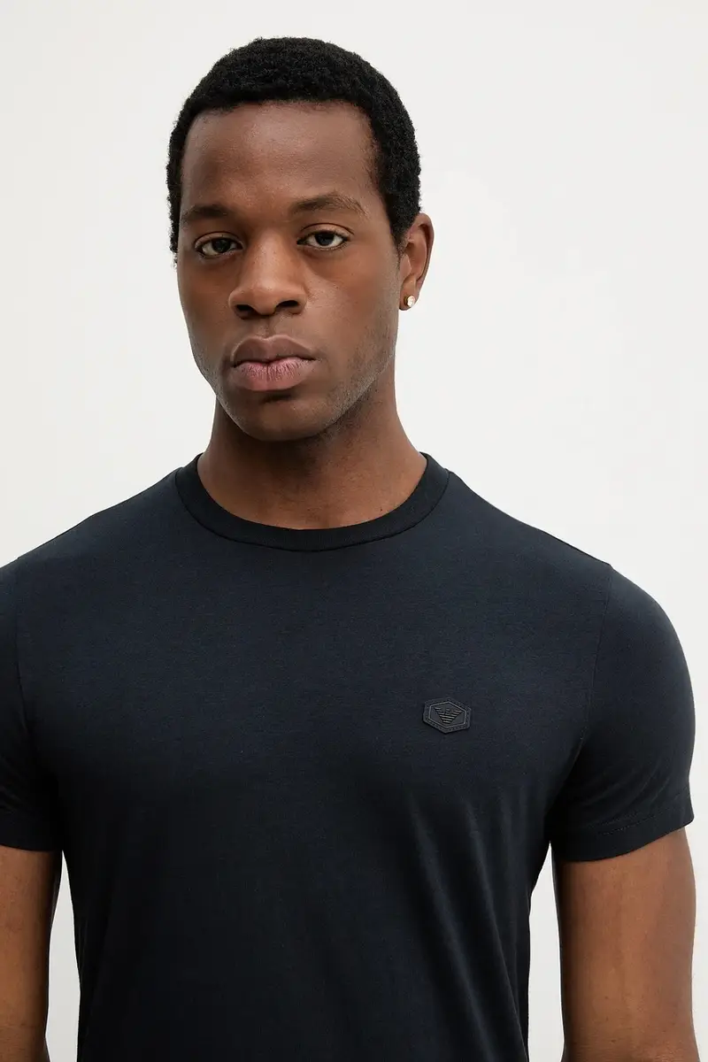 Emporio Armani T-shirt Uomo Blu 3841115 miniatura 3