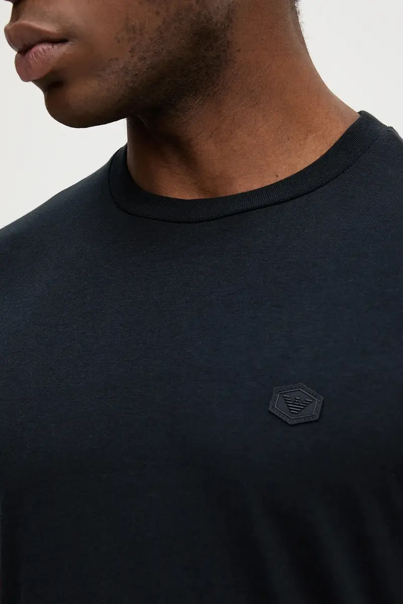 Emporio Armani T-shirt Uomo Blu 3841115 miniatura 4